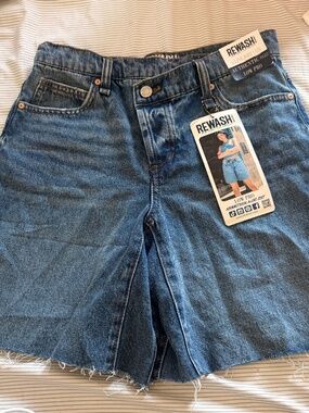 NWT Rewash Low Pro Denim Jorts | Size 1/25